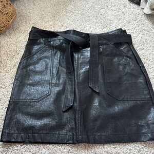 Leather Skirt